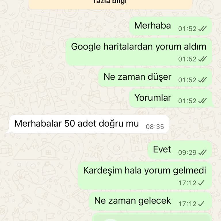 Satın Aldığım Google Yorum Paketi Teslim Edilmedi, İletişim Sağlanamıyor