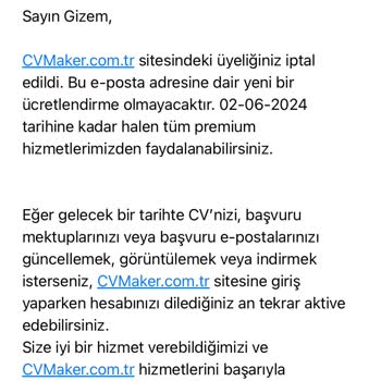 İptal Sonrası Üyeliğimden Haksız Ücretler Çekilmeye Devam Etti