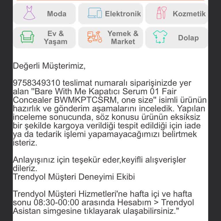 Eksik Ürün, İlgisiz Çözüm: Alışverişte Hayal Kırıklığı