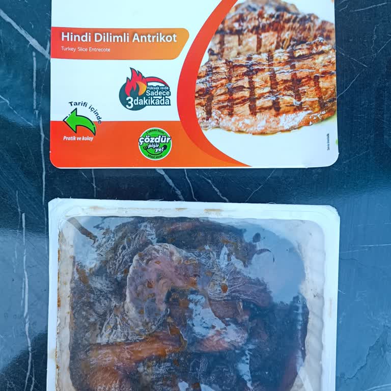 Aldığım Hindi Antrikot Paketteki Ürün Görselden Farklı Ve Hayal Kırıklığı Yarattı