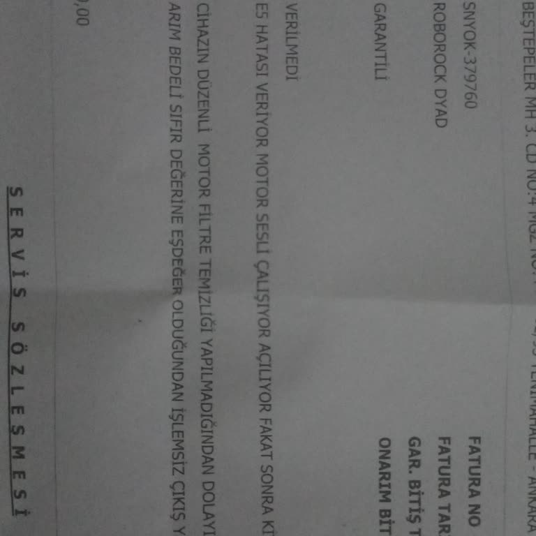 Roborock Dyad E5 Hatasında Müşteri Suçlanıyor, Çözüm Sunulmuyor