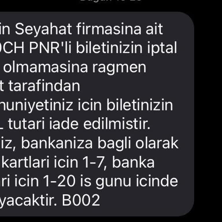 Obilet Bilet İptalinde Eksik İade Ve Müşteri Hizmetlerine Ulaşılamıyor