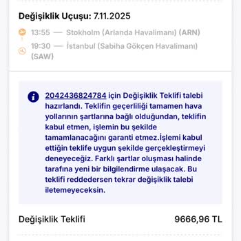 Ajet'ten Bilet Değişikliğinde Yüksek Ek Ücret Ve Yetersiz İade Politikası