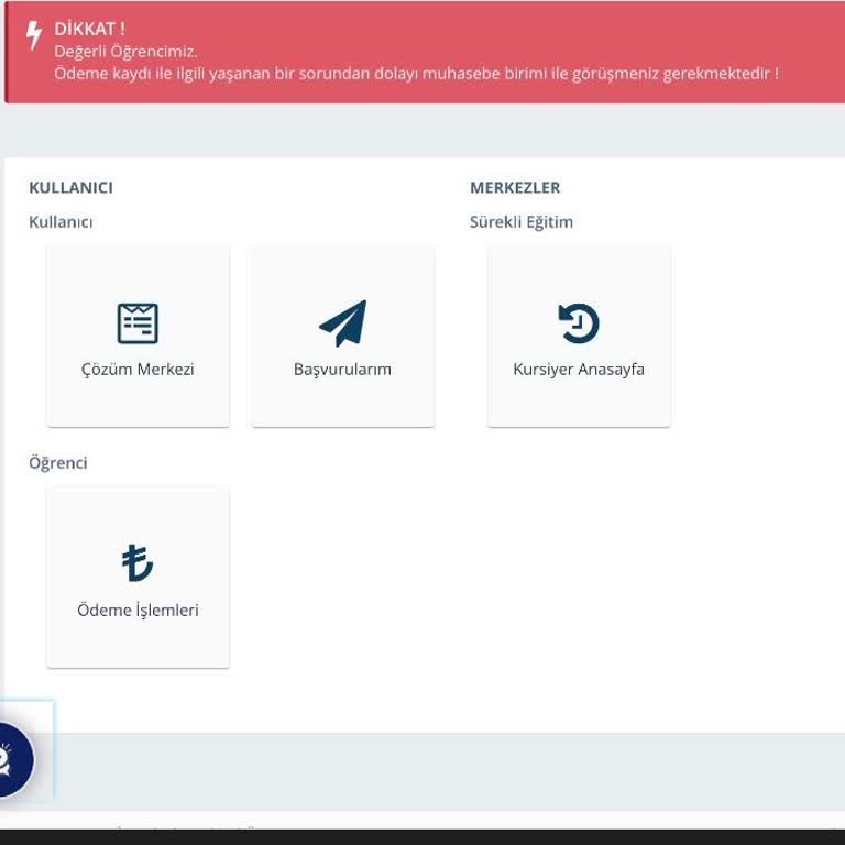 İstanbul Medipol Üniversitesi Ödeme Yapmama Rağmen Ders Seçimi Ekranım Açılmadı