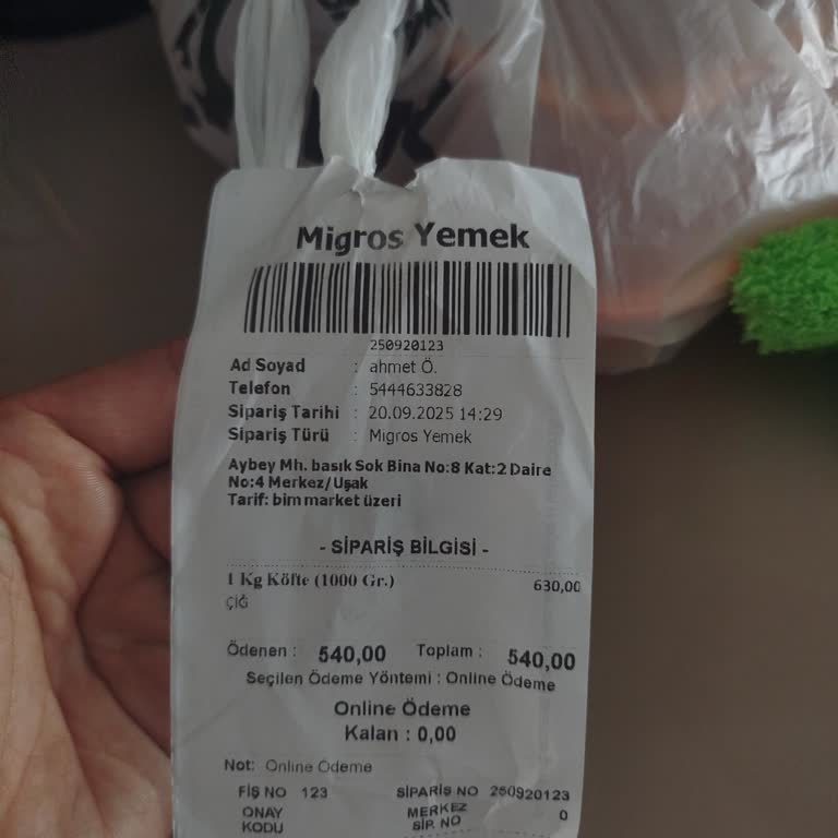 Yağlı Ve Kalitesiz Köfteye İade Engeli