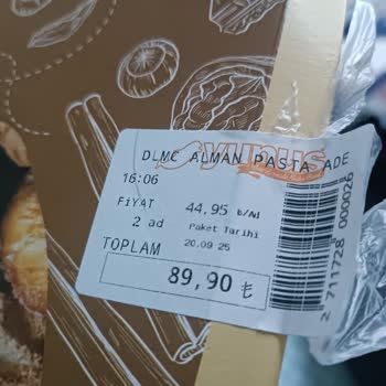 Yunus Market'ten Bayat Alman Pastası Satışı Ve Tekrarlayan Ürün Sorunları