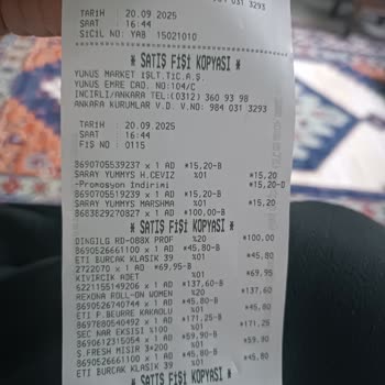 Yunus Market'ten Bayat Alman Pastası Satışı Ve Tekrarlayan Ürün Sorunları