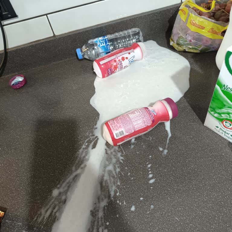 Migros Şişmiş Kefir Ürünleri Patladı, Çocuğum Tehlike Atlattı