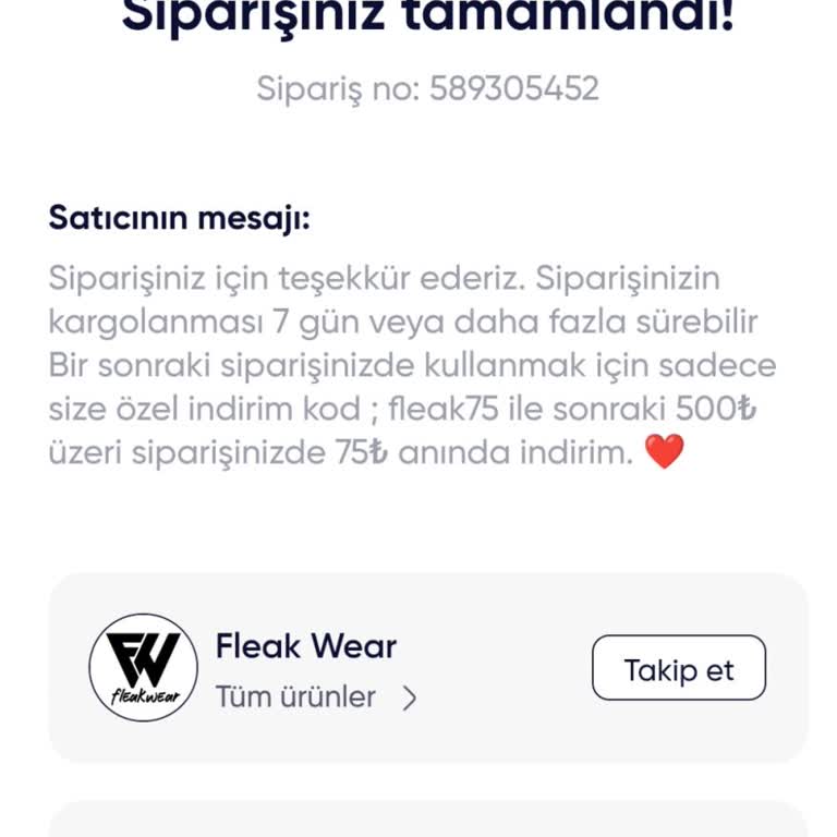 Siparişim Vaadedilen Sürede Teslim Edilmedi