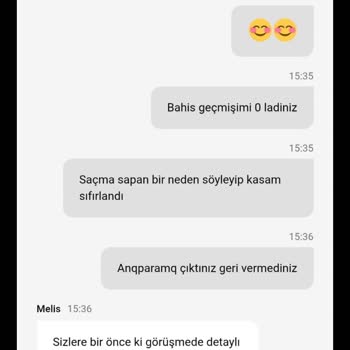 Hesabımdaki Para Gerekçesiz Şekilde Sıfırlandı Bahis Geçmişim Silindi