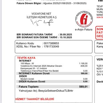Ödenen Faturanın Sistemde Görülmemesi Ve İletişim Sorunları