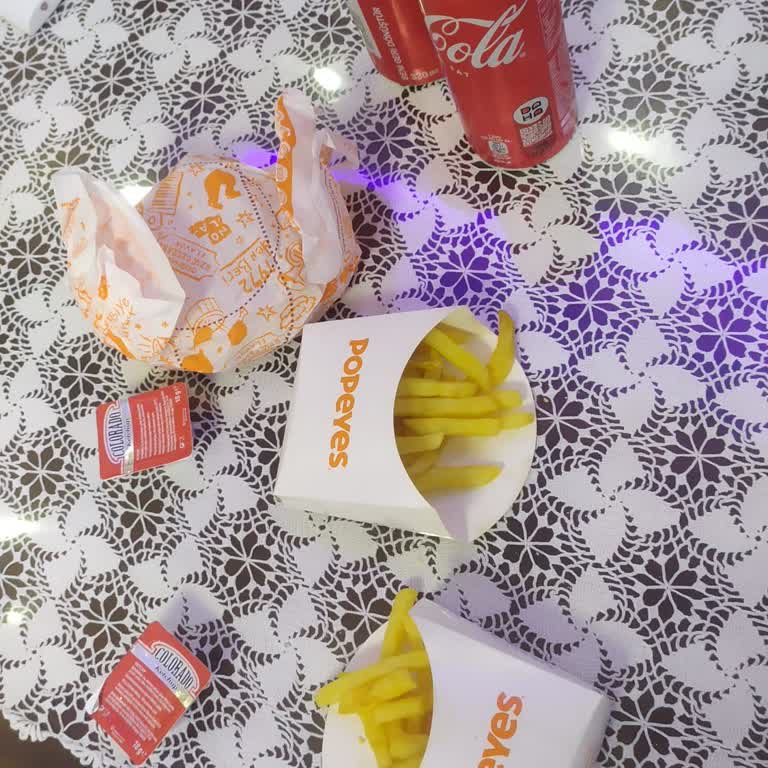 Popeyes Eksik Ürün Ve Yetersiz Müşteri Hizmeti Mağduriyeti
