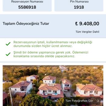 Otelz Uygulamasında Kredi Kartı İle Ödeme Seçeneği Sunulmasına Rağmen Otelde Kabul Edilmemesi