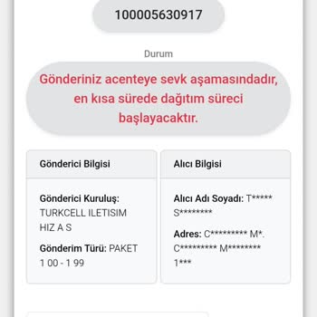 Kargom Pozcu Şubesinde Kayıp Teslimat Belirsizliği Yaşıyorum
