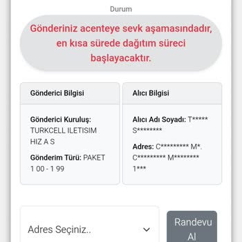 Kargom Pozcu Şubesinde Kayıp Teslimat Belirsizliği Yaşıyorum