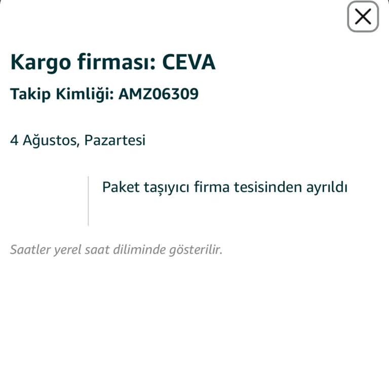 Ceva Logistics Siparişim İki Aydır Teslim Edilmedi, İade Talep Ediyorum