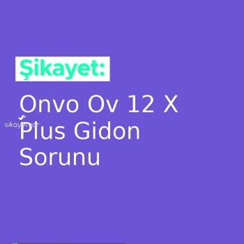 Onvo Ov-012 X Plus Gidon Sol Tarafı Dönüyor