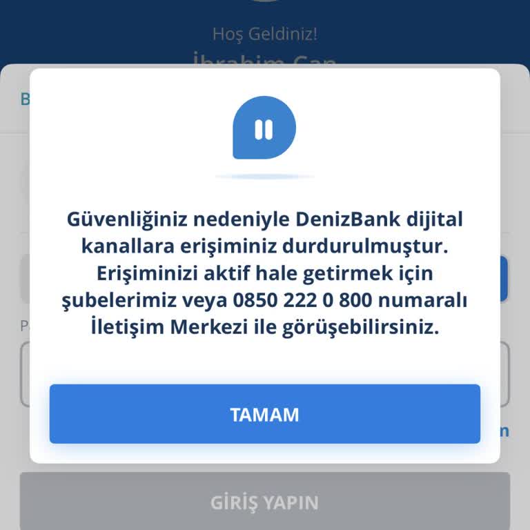 Mobil Bankacık Hesabım Durduruldu, Müşteri Hizmetlerine Ulaşamıyorum