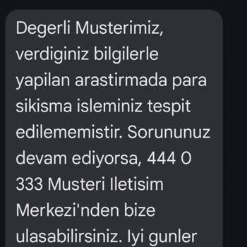 ATM Para Yatırma İşleminde Eksik Tutar Sorunu Ve Yetersiz Destek