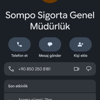Sigorta Yol Yardım Hattı Numaramı Tanımıyor Çekici Hizmeti Alamıyorum