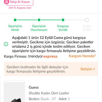 Ayakkabım Günlerdir Teslim Edilmedi Müşteri Hizmetleri Yardım Etmiyor