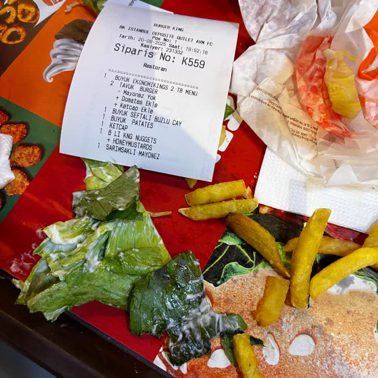 Soğuk Ve Bayat Ürünlerle Hayal Kırıklığı Yaşadım