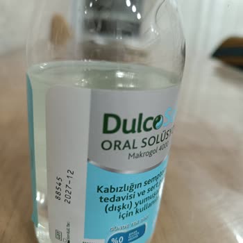 Dulcosoft Şurubun Tadının Bozulması Ve Güven Kaybı