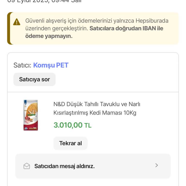 Hepsiburada 11 Gündür Teslim Edilmeyen Mama Mağduriyeti Ve Çözüm Bekleyişi!