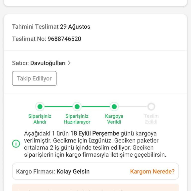 Siparişim Uzun Süredir Teslim Edilmedi, Müşteri Hizmetlerinden Çözüm Yok