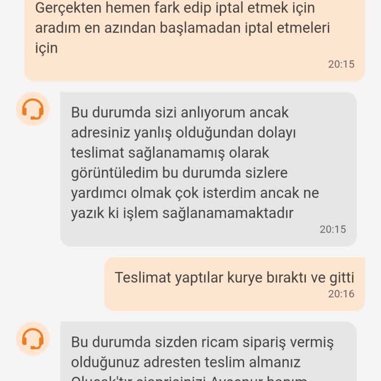 Yanlış Adrese Giden Siparişte Yetersiz Destek Ve İade Sorunu