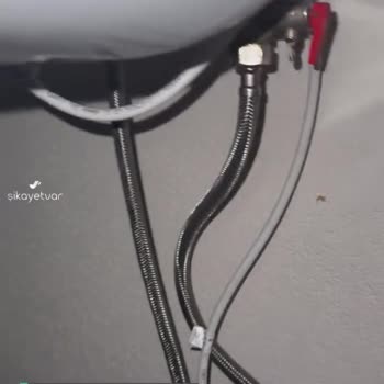 Baymak Sıfır Termosifon Bir Kere Bile Kullanılmamış Su Akıtıyor