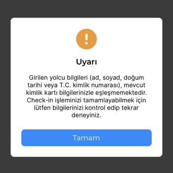 Biletteki İsim Hatası Nedeniyle Uçuşa Yetişememe Riski