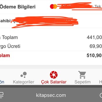 Eksik Gönderilen Kitap Ve Ücret İadesi Sorunu