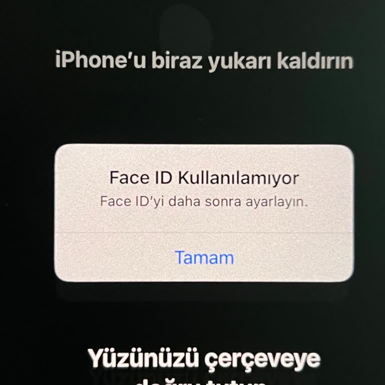 Yenilenmiş İphone 13 Pro Max Face ID Sorunu Hayal Kırıklığı