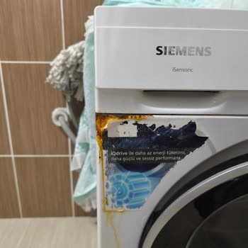 Çamaşır Makinesinde Yaygın Paslanma Sorununa Çözüm Bekliyorum