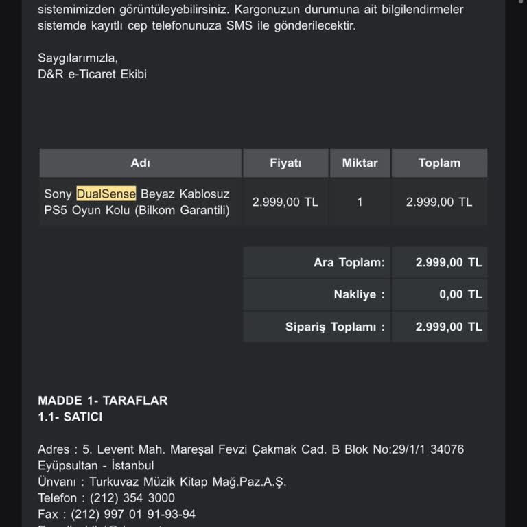 PlayStation 5 Kolumun Arızası İçin Servis Sürecinde Yaşadığım İletişimsizlik