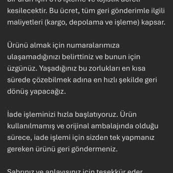 Aleyna İstanbul Sitesinden Satın Aldığım Kaban Teslim Edilmedi, İletişim Kurulamıyor Ve Ücret İadesi Yapılmıyor