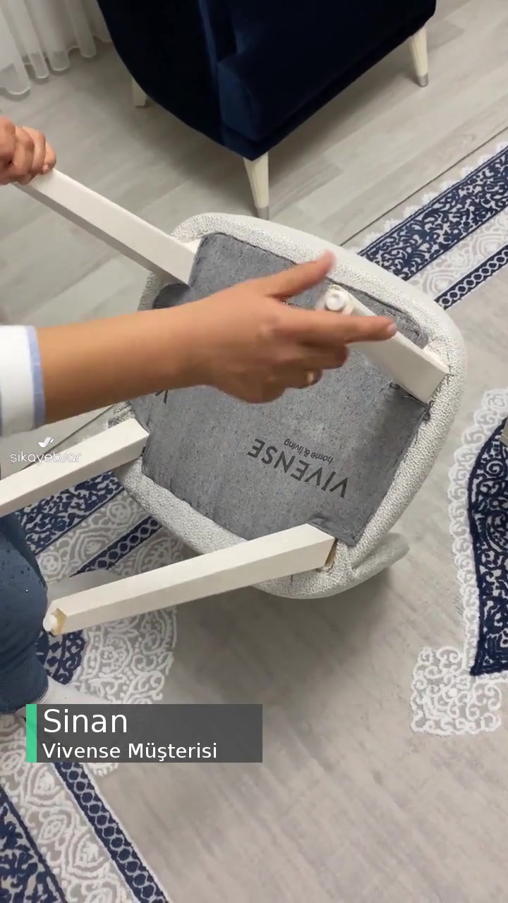 Vivense Sandalye Çöp Oldu Müşteri Hatası Deyip İlgilenmiyorlar! videonun kapak resmi