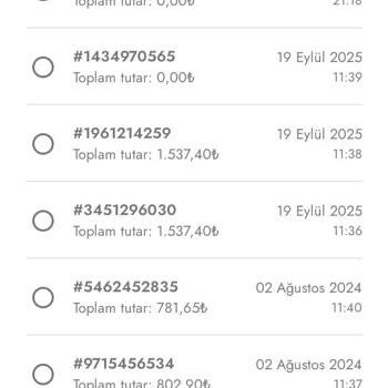 Siparişlerim Üst Üste Habersiz İptal Edildi, Mağduriyetim Giderilmiyor