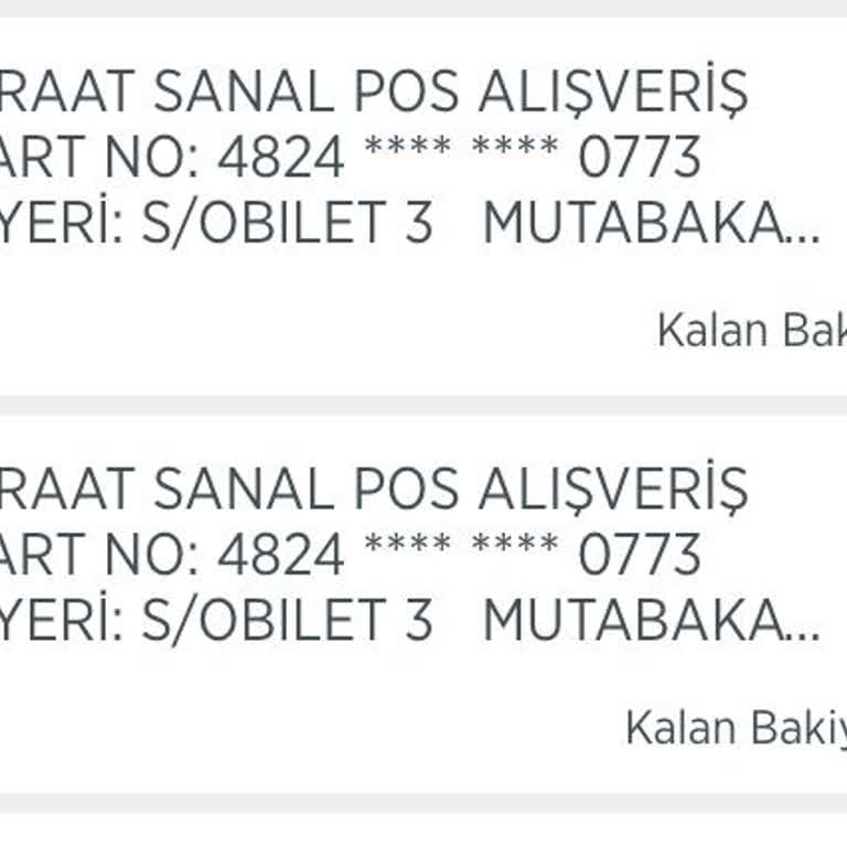 Çift Çekim Sorunu Ve Para İadesi Talebi