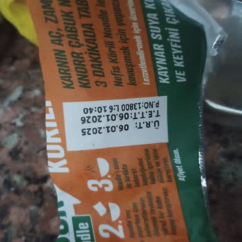 Knorr Körili Noodle'da Yoğun Ve Rahatsız Edici Koku Sorunu