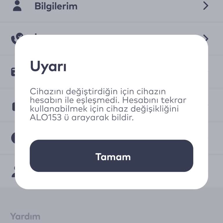 Cihaz Değişikliği Sonrası İstanbulkart Uygulamasına Erişemiyorum