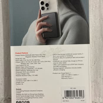 Mcdodo Magsafe Powerbank Aşırı Isınıyor ve Çıt Çıt Ses Çıkarıyor