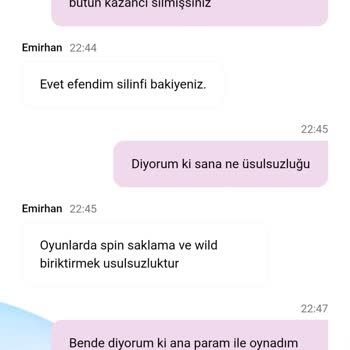 Hiçbir Açıklama Yapılmadan Ana Param Ve Kazancım Silindi