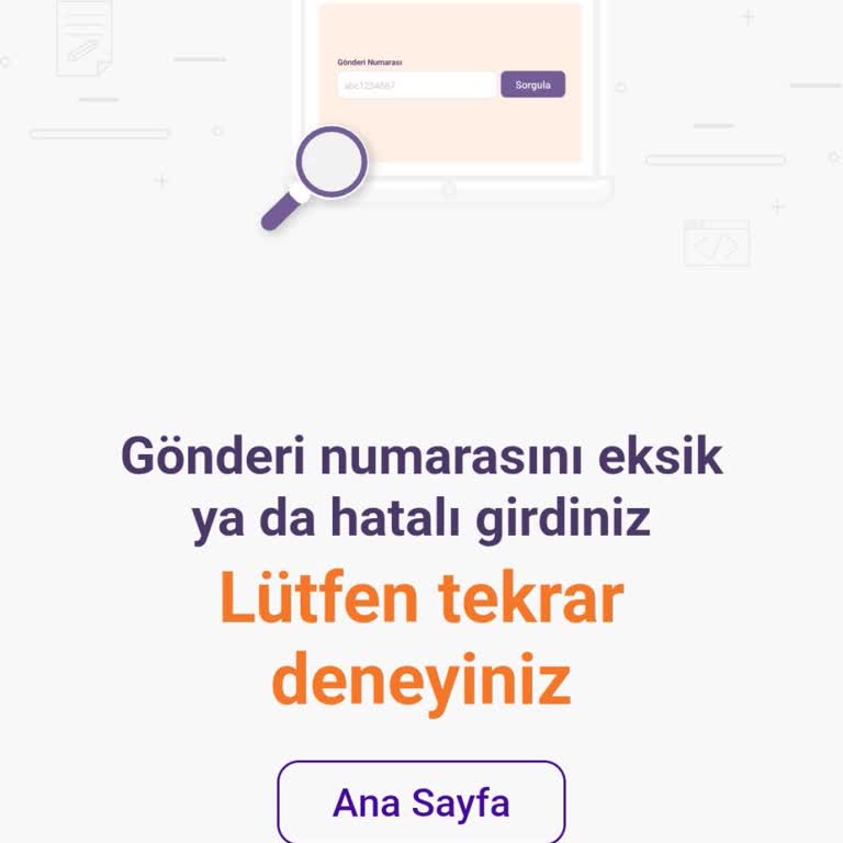 Hepsijet Sipariş Numarası Tanınmıyor, Bilgiye Ulaşamıyorum