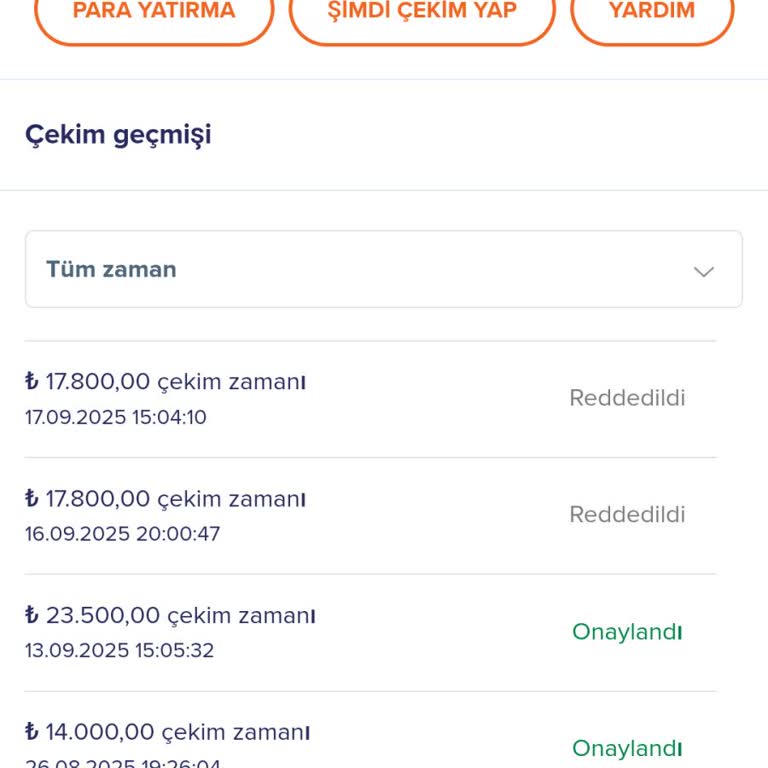 Para Çekme Talebim Günlerdir Sonuçlanmadı