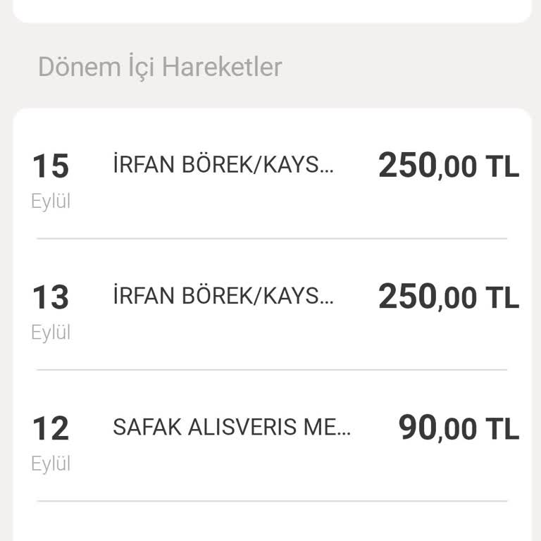 Her Yıl Kesilen Yıllık Kart Aidatının İadesini Talep Ediyorum
