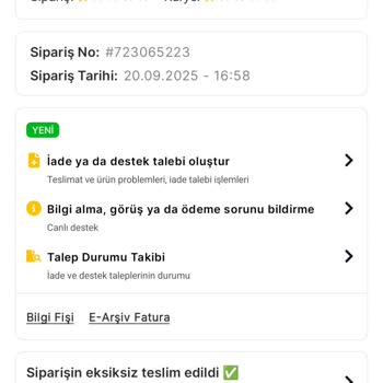 Migros Sanal Market'ten Sipariş Edilen Ürünler Teslim Edilmedi, Ücret İadesi Yapılmadı