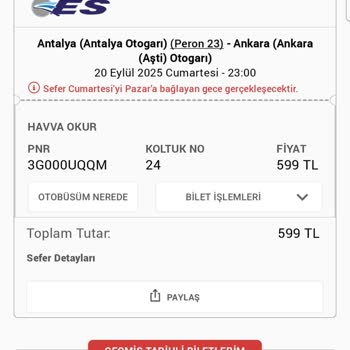 Bilgilendirme Yapılmadan Sefer İptali Ve Mağduriyet