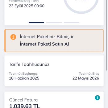 Kullanmadığım İnternet İçin Yüksek Fatura Ve Aşım Ücretleri